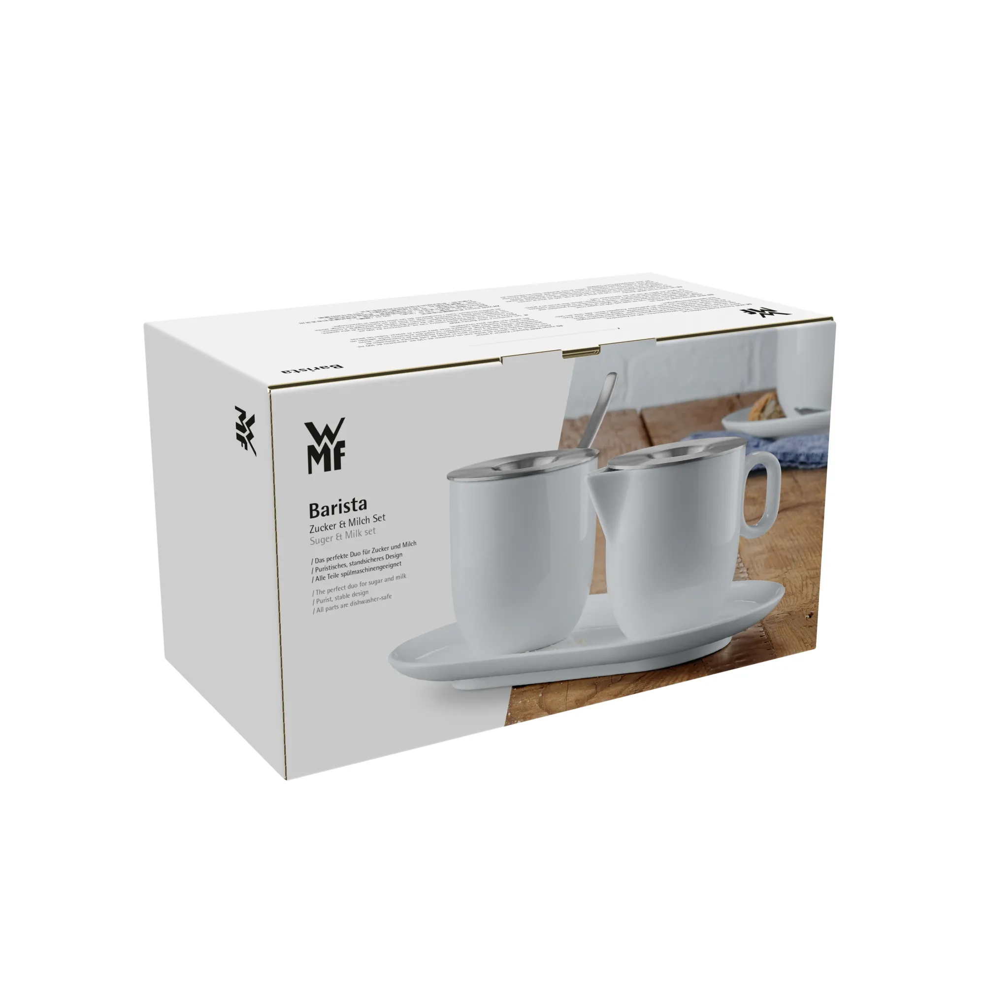 WMF Barista Zucker & Milch-Set| Zuckerstreuer|Zuckerdosen