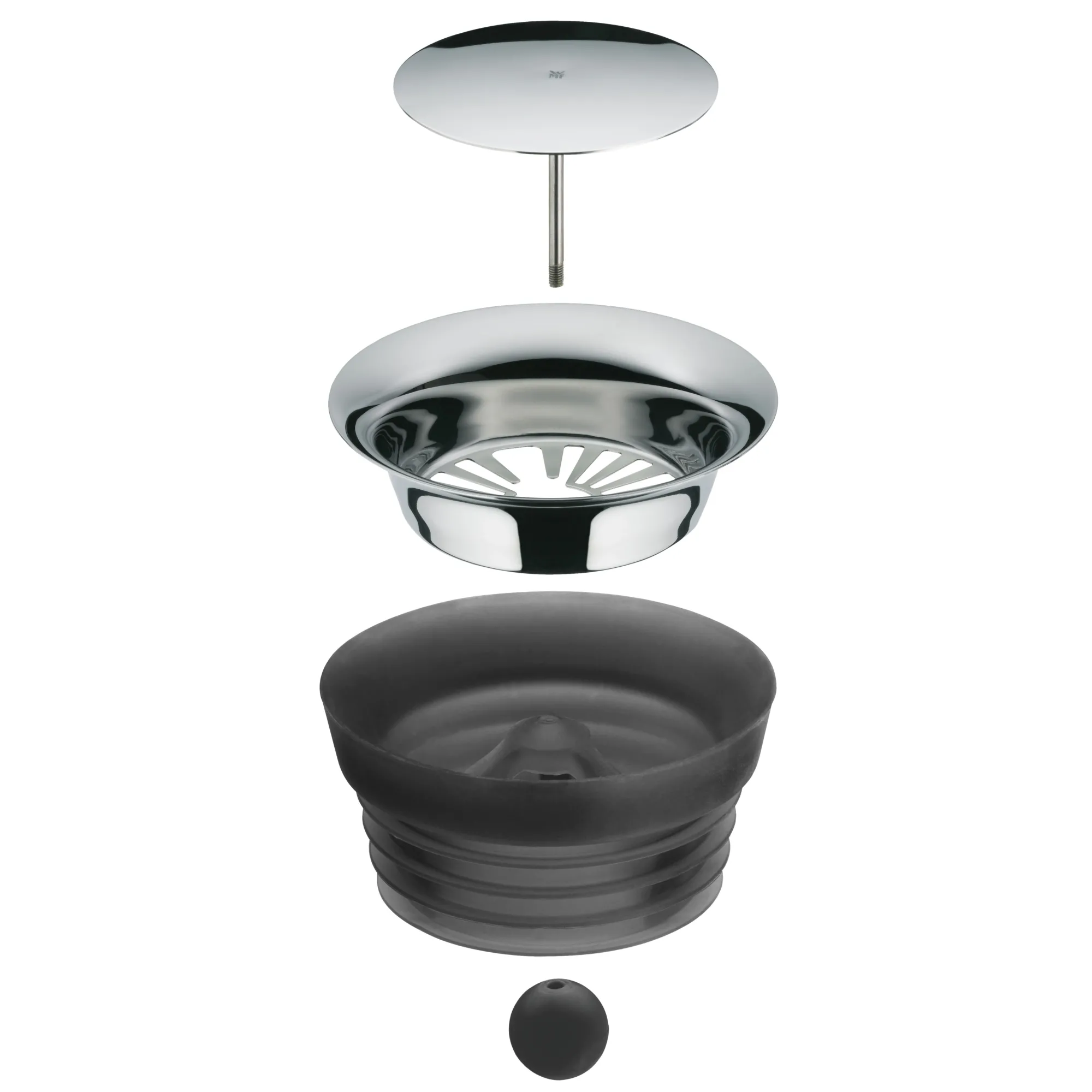 WMF Basic Wasserkaraffe, 0,75 l, Schwarz| Karaffen & Dekanter