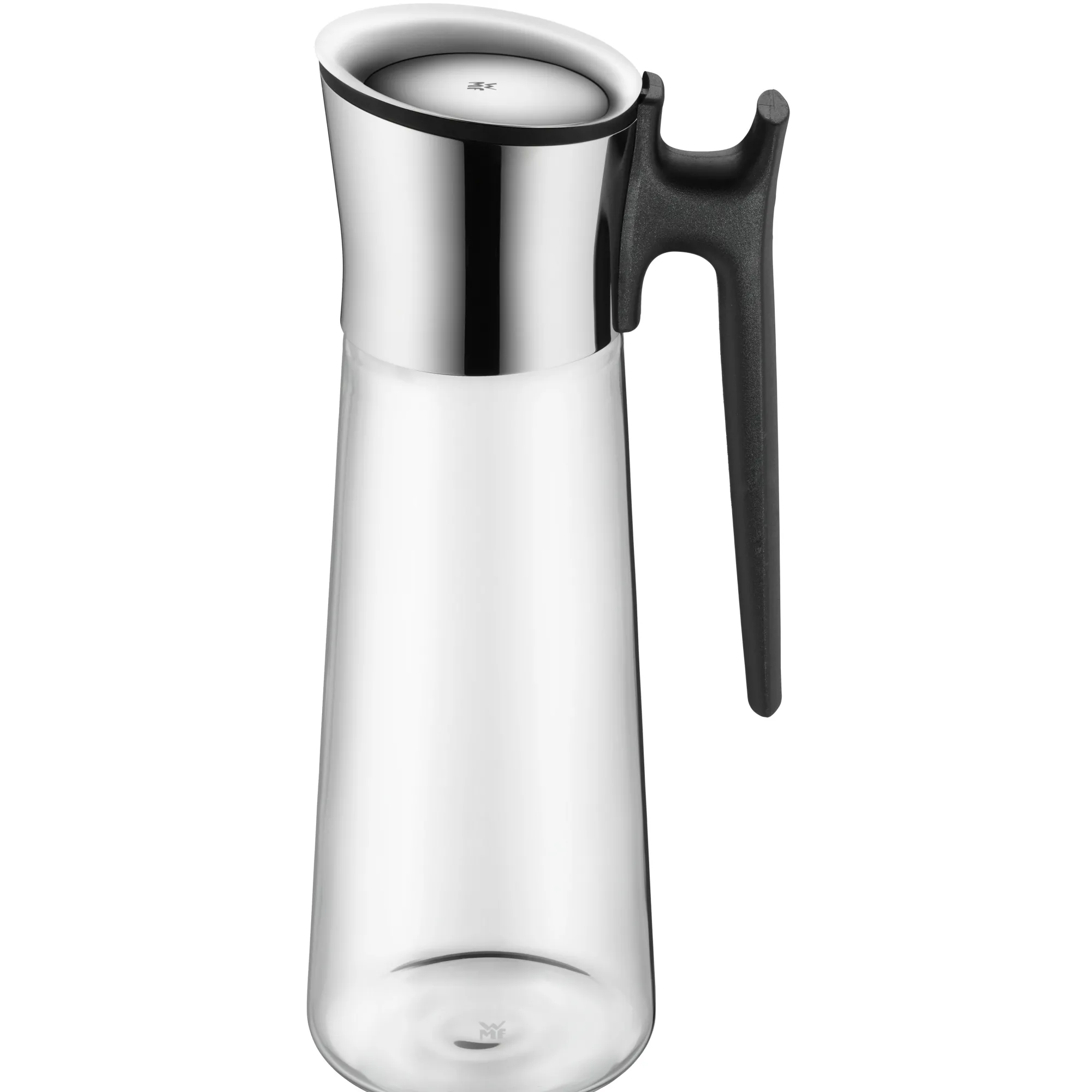 WMF Basic Wasserkaraffe mit Griff, 1,5 l, Schwarz| Karaffen & Dekanter