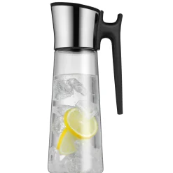 WMF Basic Wasserkaraffe mit Griff, 1,5 l, Schwarz| Karaffen & Dekanter