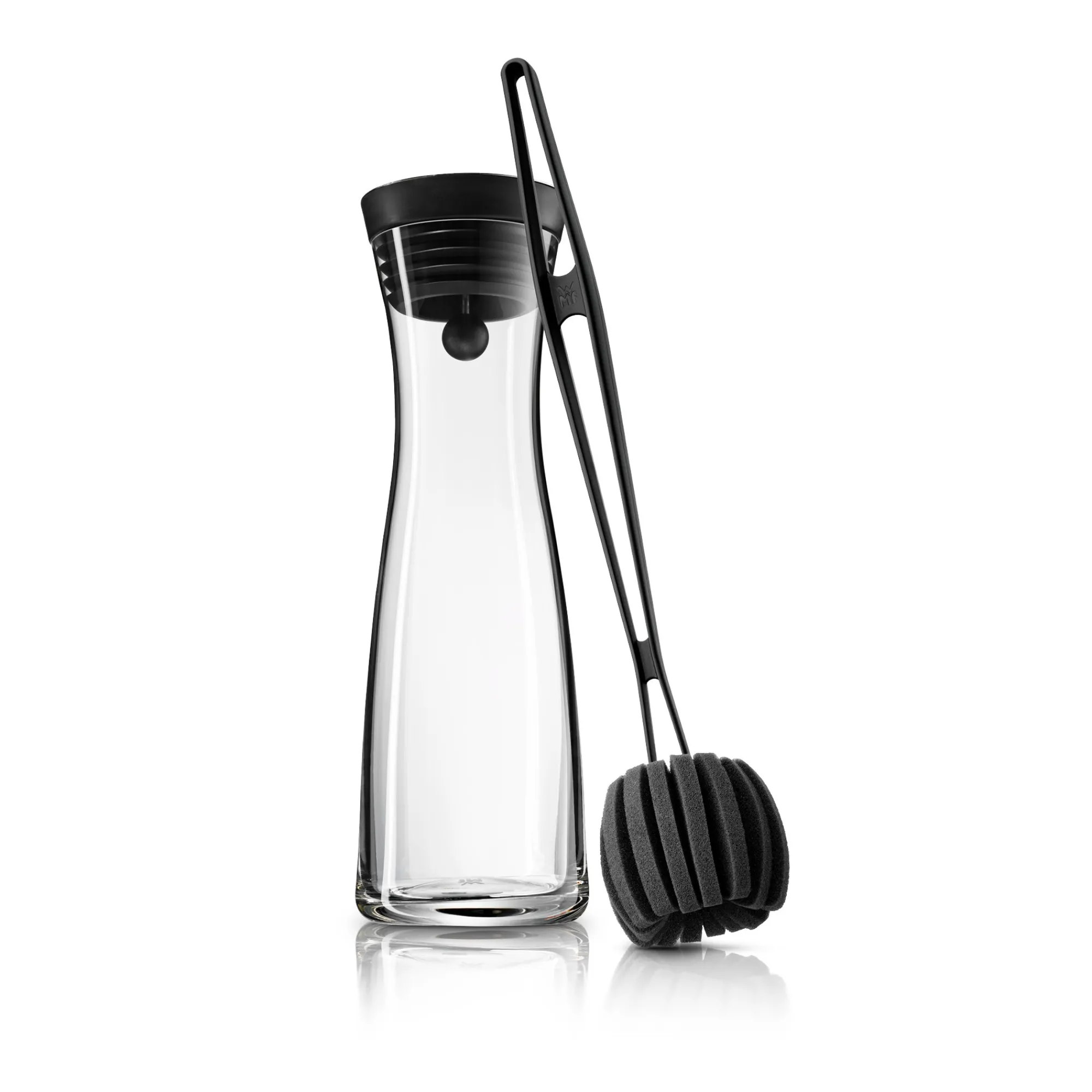 WMF Basic Wasserkaraffe mit Reinigungsbürste| Karaffen & Dekanter