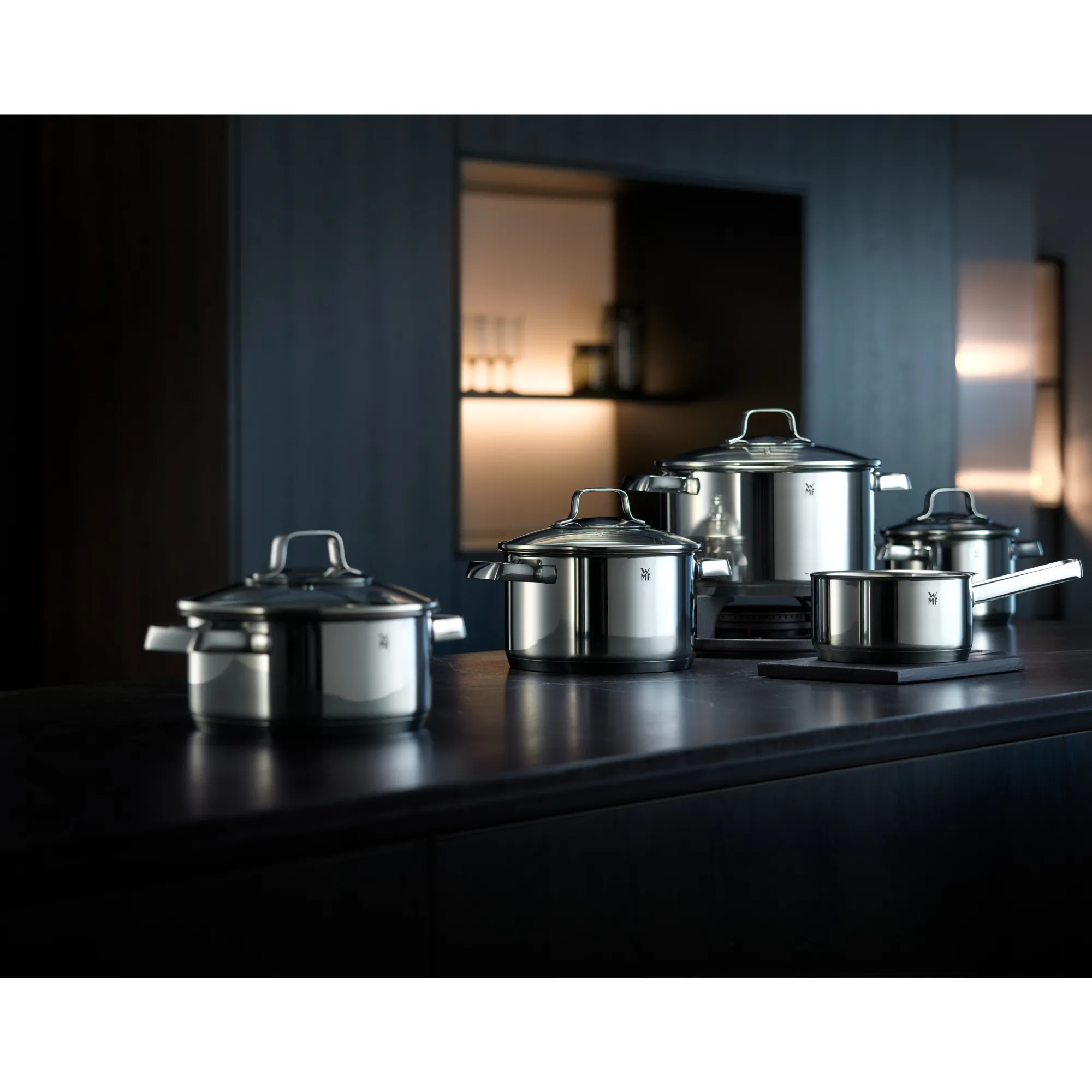 WMF Belmonte Kochtopf mit Deckel, 16 cm| Kochtöpfe|Induktionstöpfe