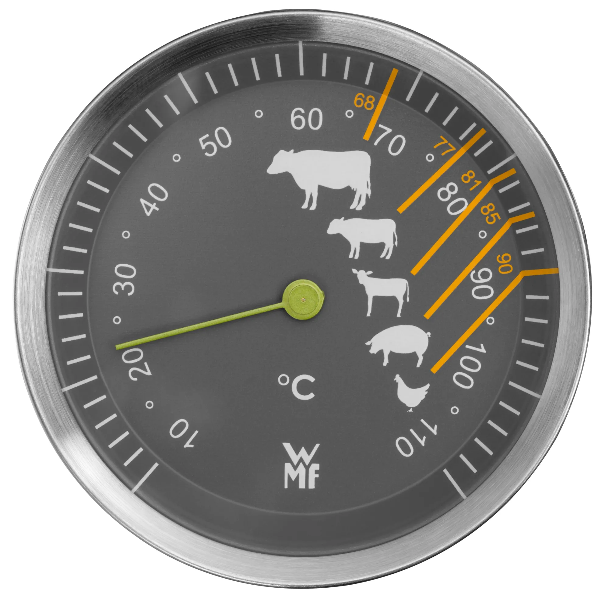 WMF Bratenthermometer, 6,3 cm| Küchenthermometer