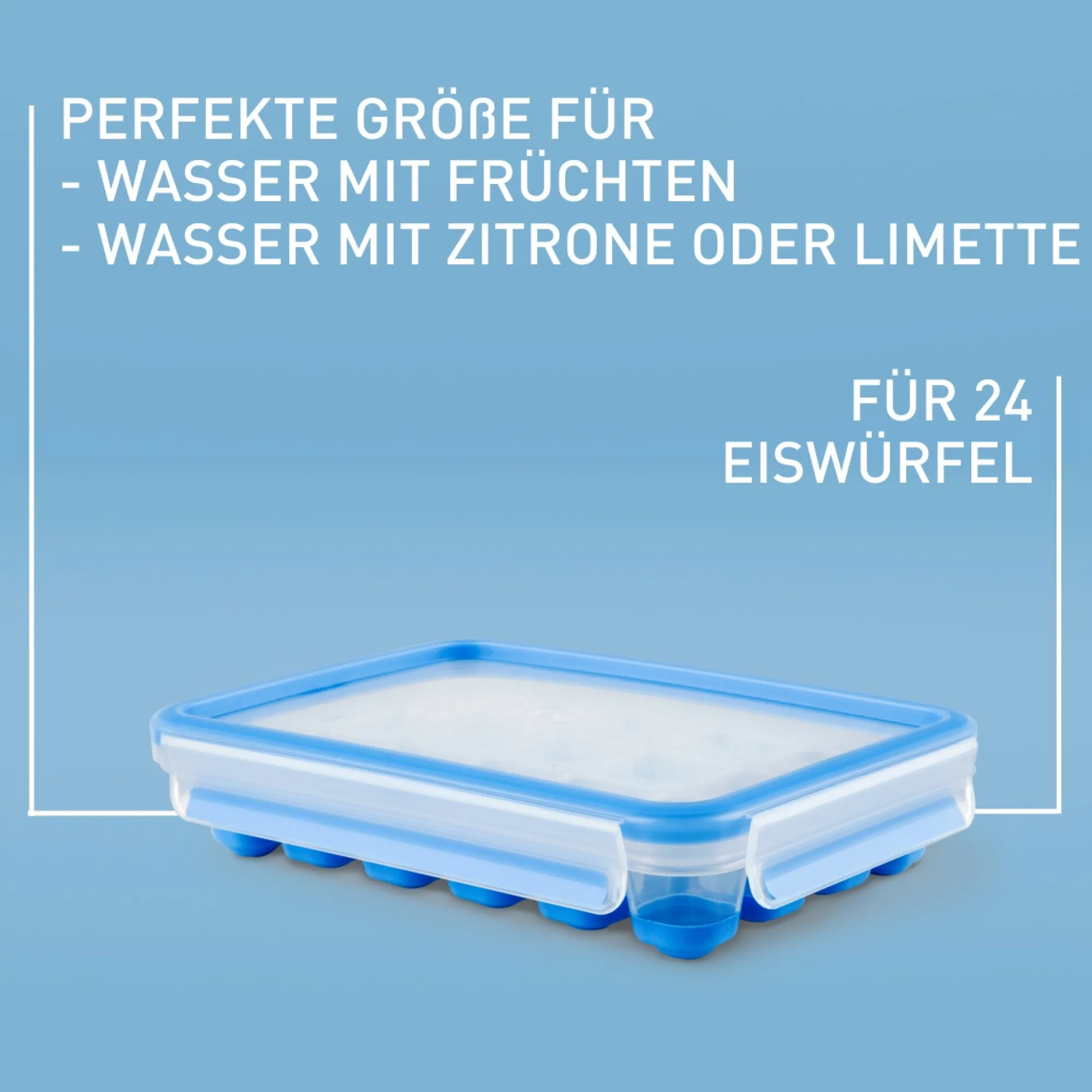 WMF CLIP & CLOSE Eiswürfelbox, 5145| Vorratsdosen