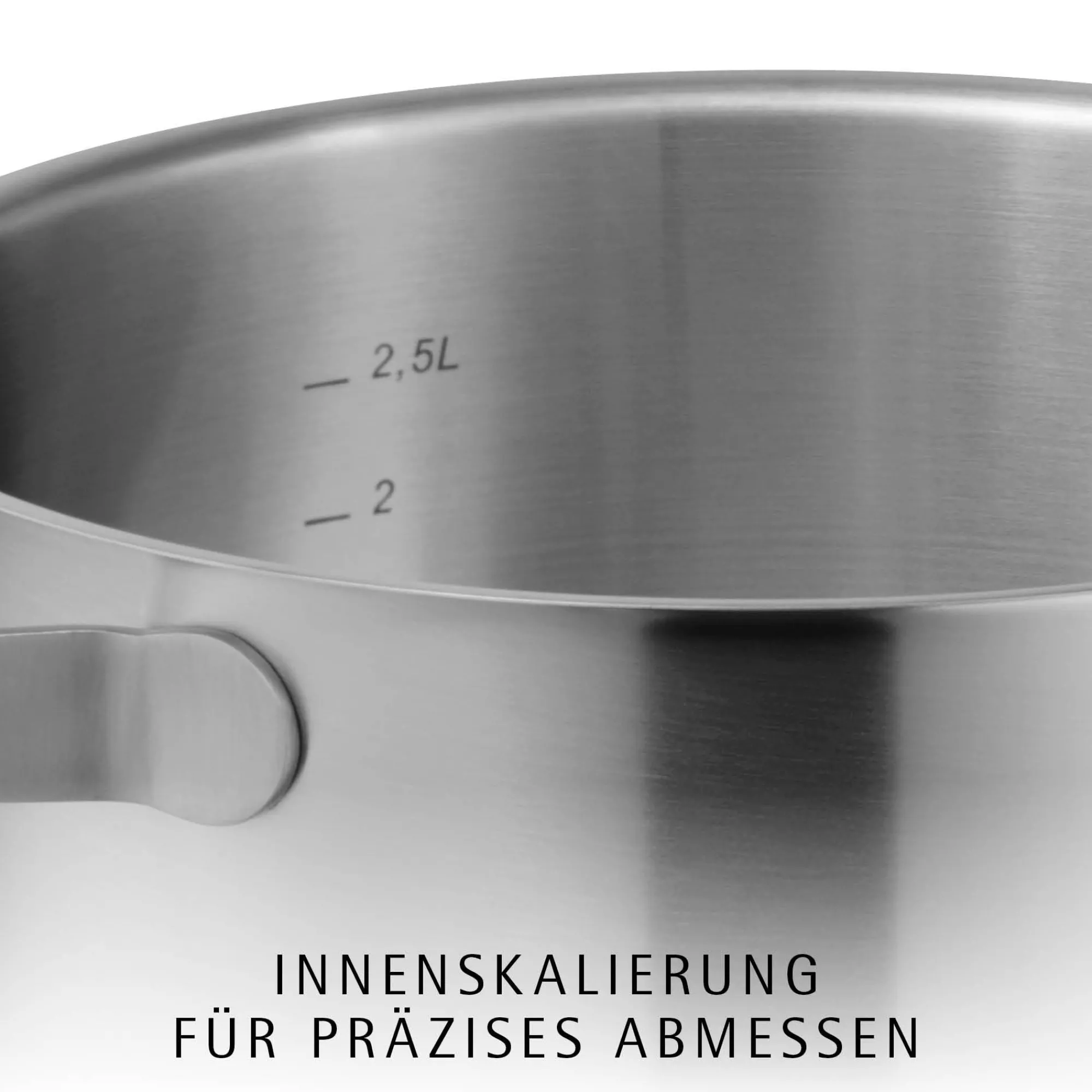 WMF Comfort Line Stielkasserolle mit Deckel, 16 cm| Stielkasserollen