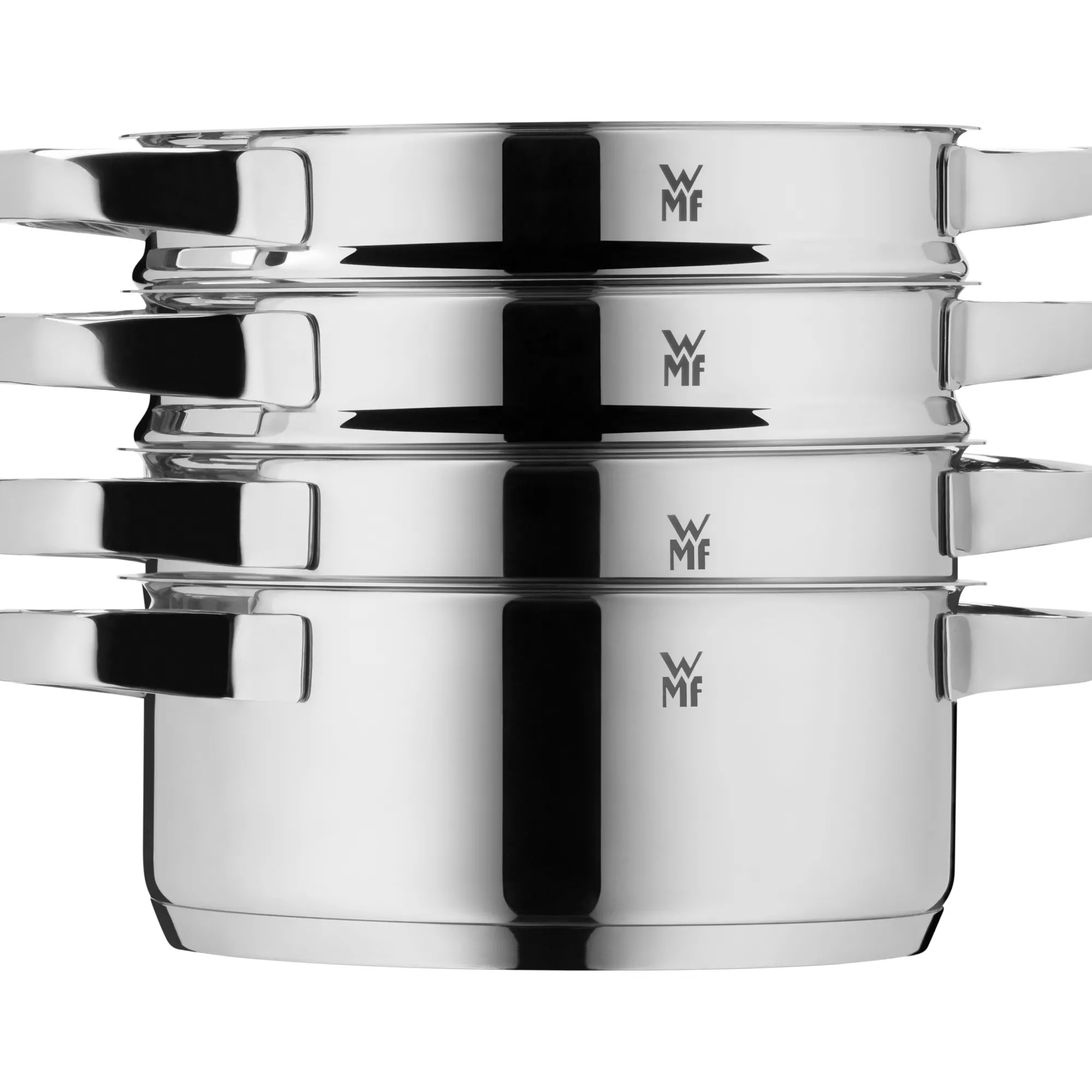 WMF Compact Cuisine Kochgeschirr-Set, 4-teilig| Topfsets