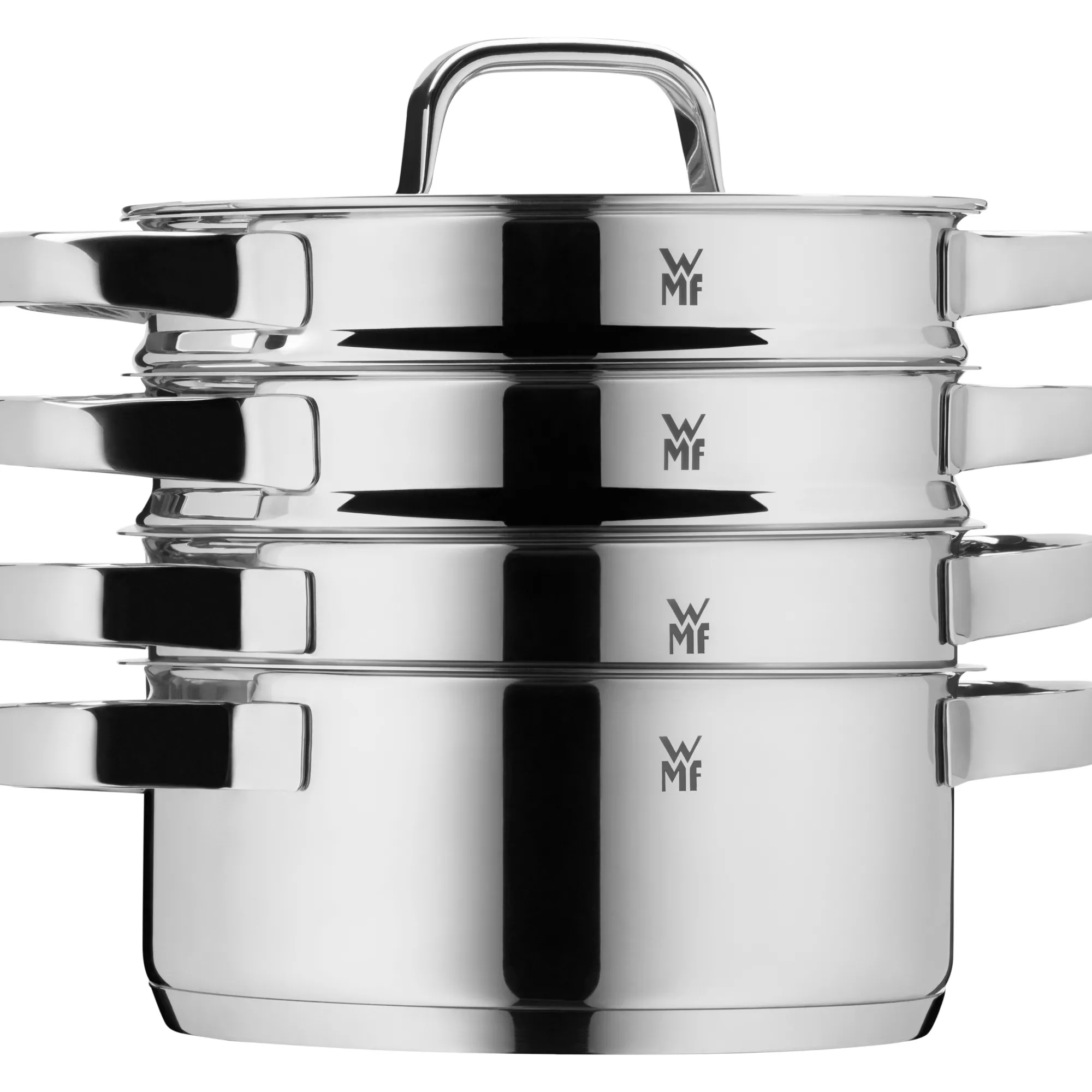 WMF Compact Cuisine Kochgeschirr-Set, 4-teilig| Topfsets