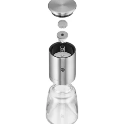 WMF De Luxe Gewürzmühlen-Set, 3-teilig| Salz- & Pfeffermühlen|Gewürzmühlen