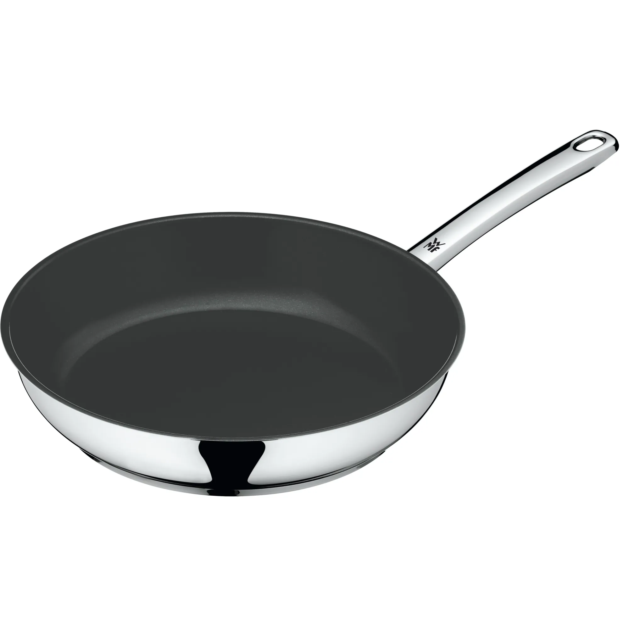 WMF Devil Bratpfannen-Set, 3-teilig, 24 cm + 28 cm + Pfannenwender| Küchenutensilien|Induktionspfannen