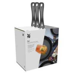 WMF Devil Bratpfannen-Set, 3-teilig, 20 cm, 24 cm, 28 cm| Induktionspfannen|Bratpfannen