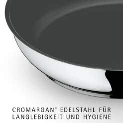WMF Devil Bratpfannen-Set, 2-teilig, 24 und 28 cm| Induktionspfannen|Bratpfannen