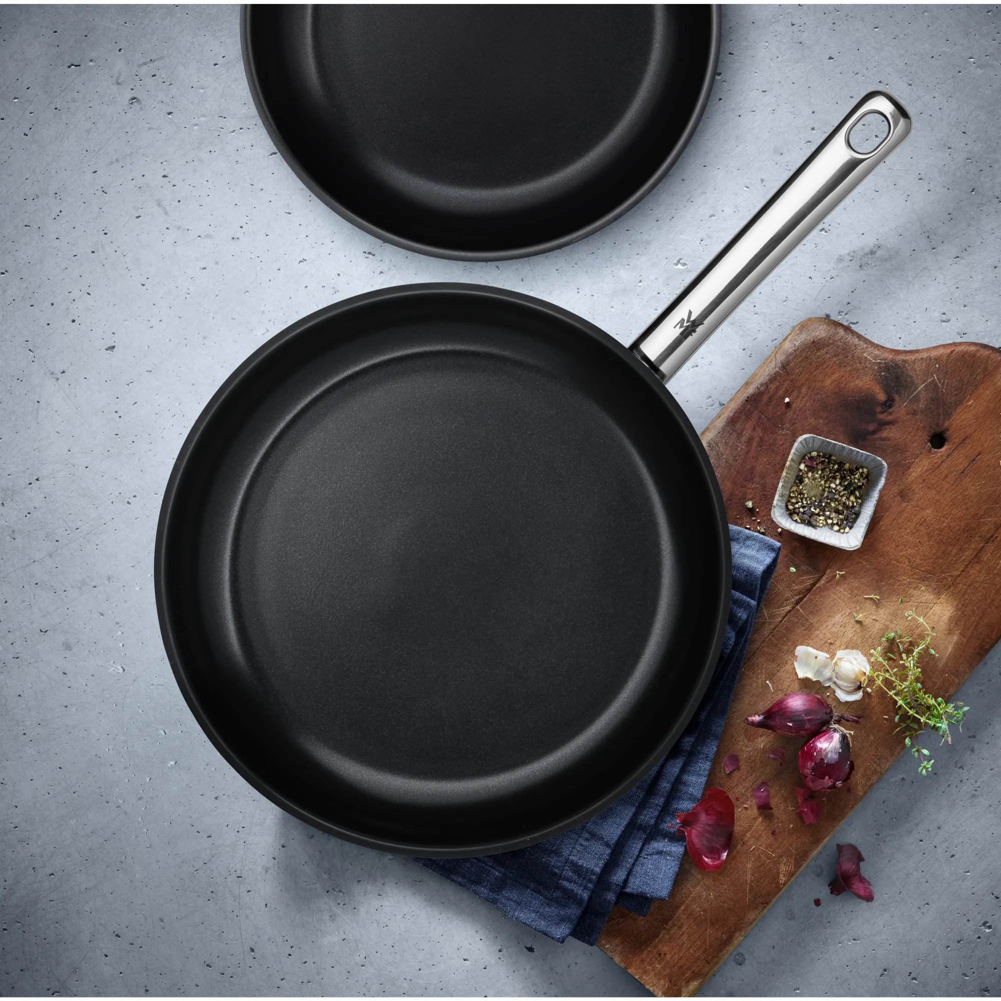 WMF Devil Bratpfannen-Set, 2-teilig, 24 und 28 cm| Induktionspfannen|Bratpfannen