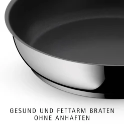 WMF Devil Pfannen-Set, 2-teilig, 24 cm und 28 cm| Induktionspfannen|Bratpfannen