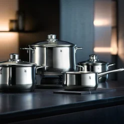 WMF Diadem Plus Topf-Set, 5-teilig| Induktionstöpfe|Topfsets