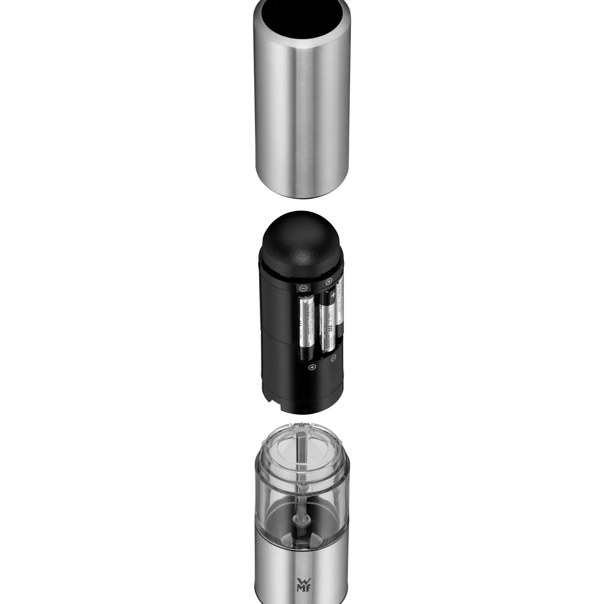 WMF Elektromühlen-Set 2-teilig| Salz- & Pfeffermühlen|Gewürzmühlen