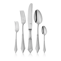 WMF Fächer Besteck-Set, 66-teilig, Cromargan protect®| Besteck-Sets