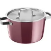 WMF Fusiontec Aromatic Kochtopf, 24 cm, Rose Quartz| Kochtöpfe|Induktionstöpfe