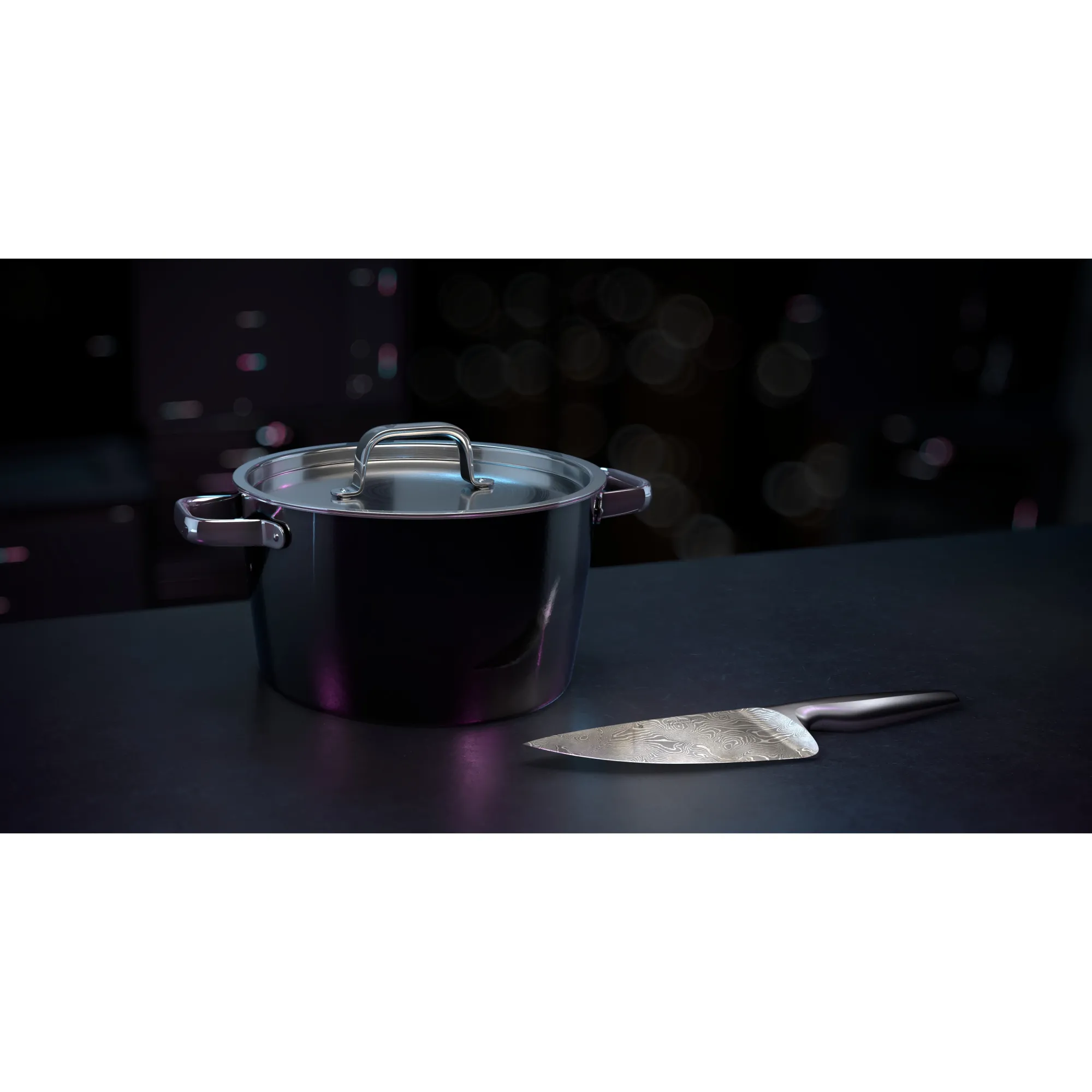 WMF Fusiontec Aromatic Kochtopf, 24 cm, Black| Kochtöpfe|Induktionstöpfe