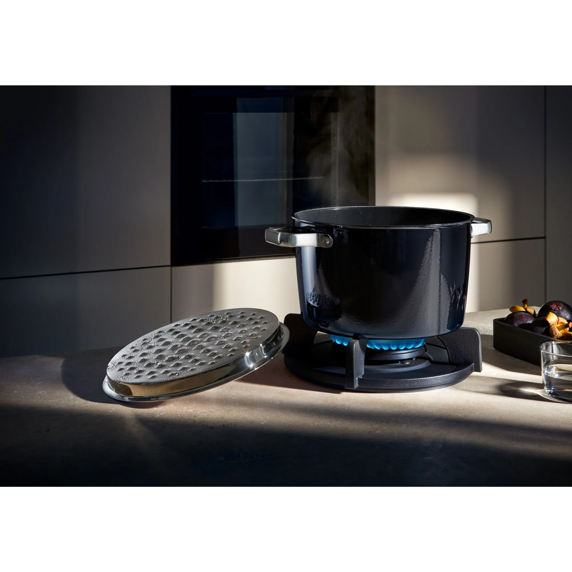 WMF Fusiontec Aromatic Kochtopf, 24 cm, Black| Kochtöpfe|Induktionstöpfe