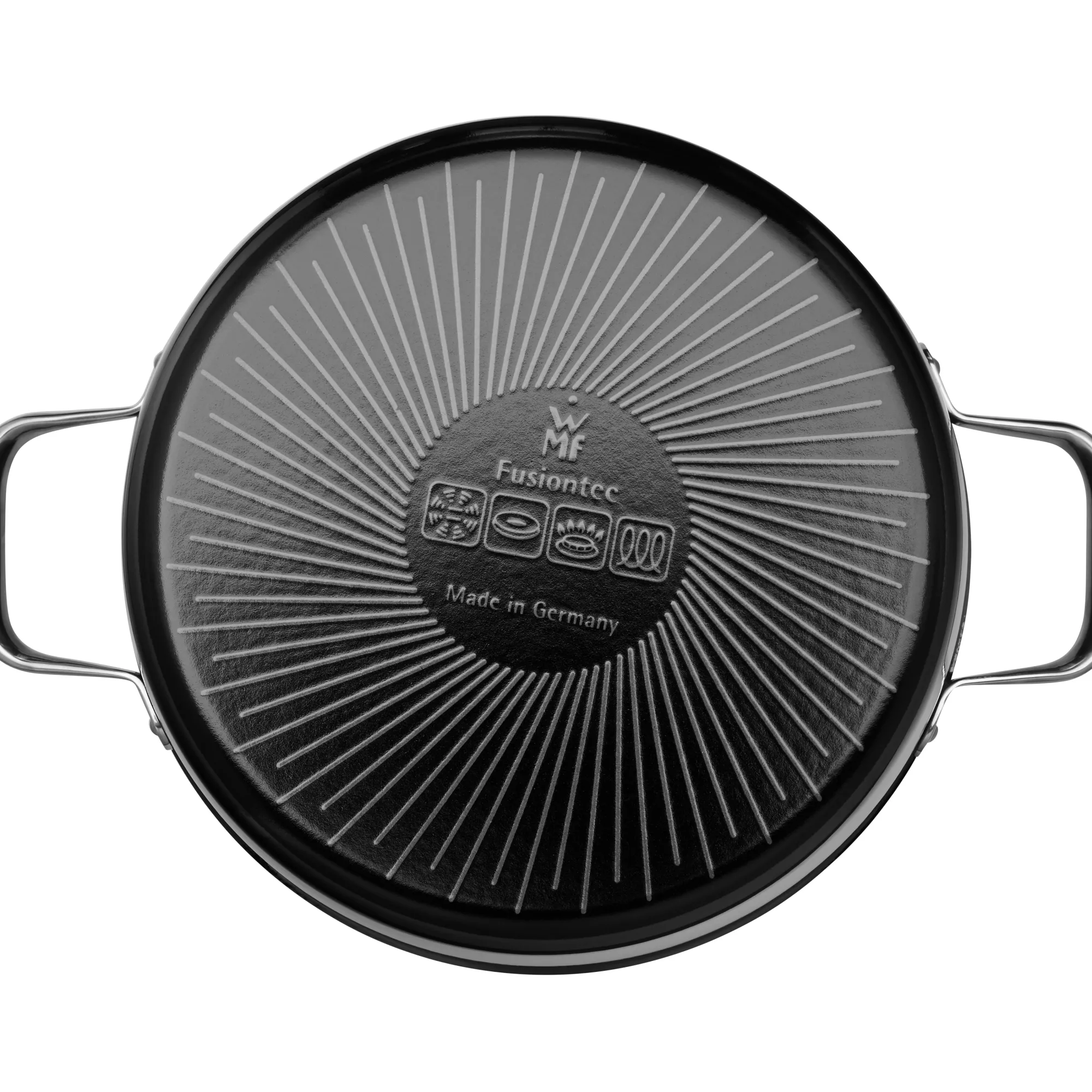 WMF Fusiontec Aromatic Kochtopf, 24 cm, Black| Kochtöpfe|Induktionstöpfe
