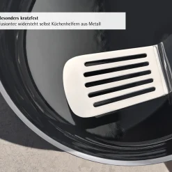WMF Fusiontec Mineral Pro, Kochschüssel mit Deckel, 20 cm, Black| Kochtöpfe|Induktionstöpfe