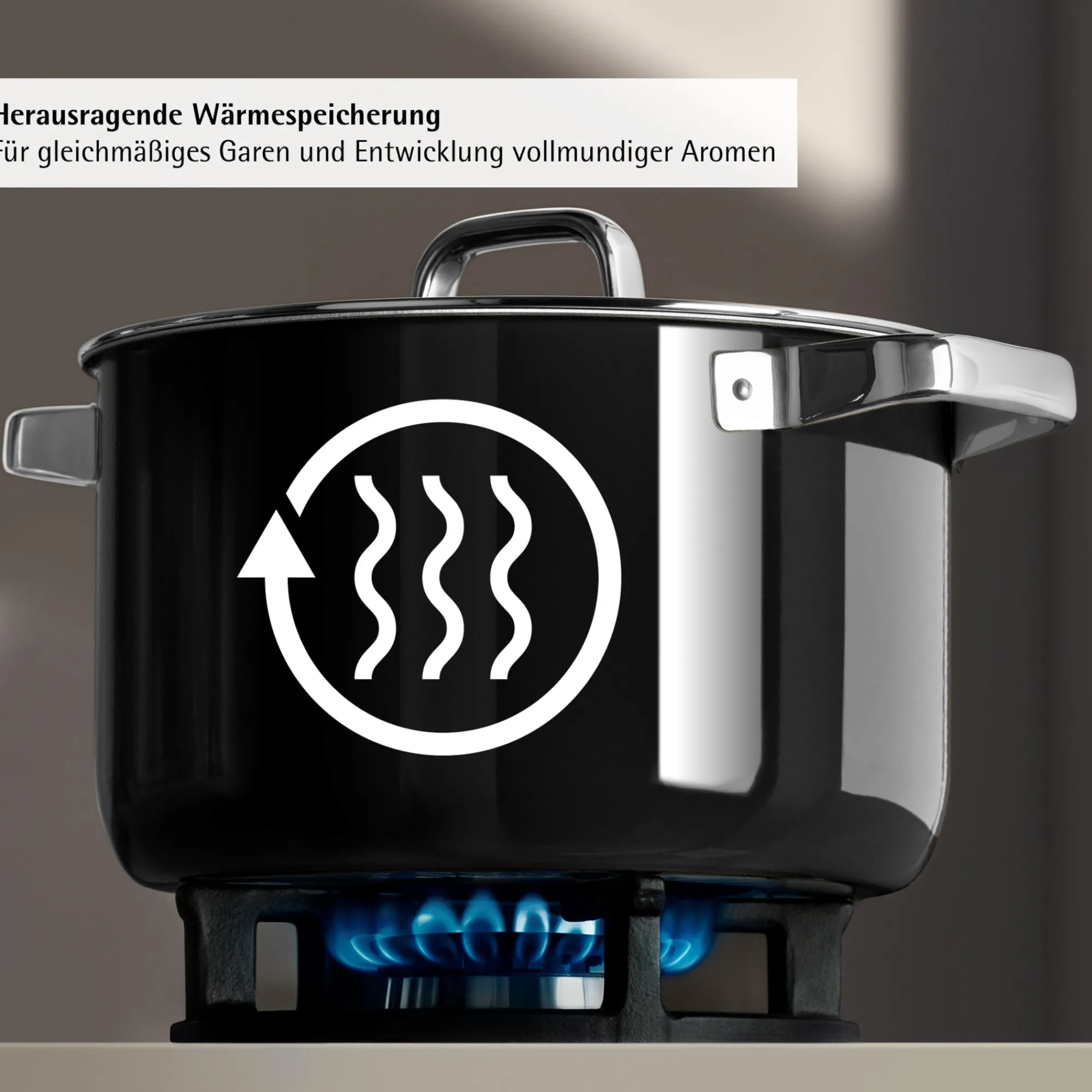 WMF Fusiontec Mineral Pro, Schmortopf mit Deckel, 28 cm, Black| Induktionstöpfe|Induktionspfannen