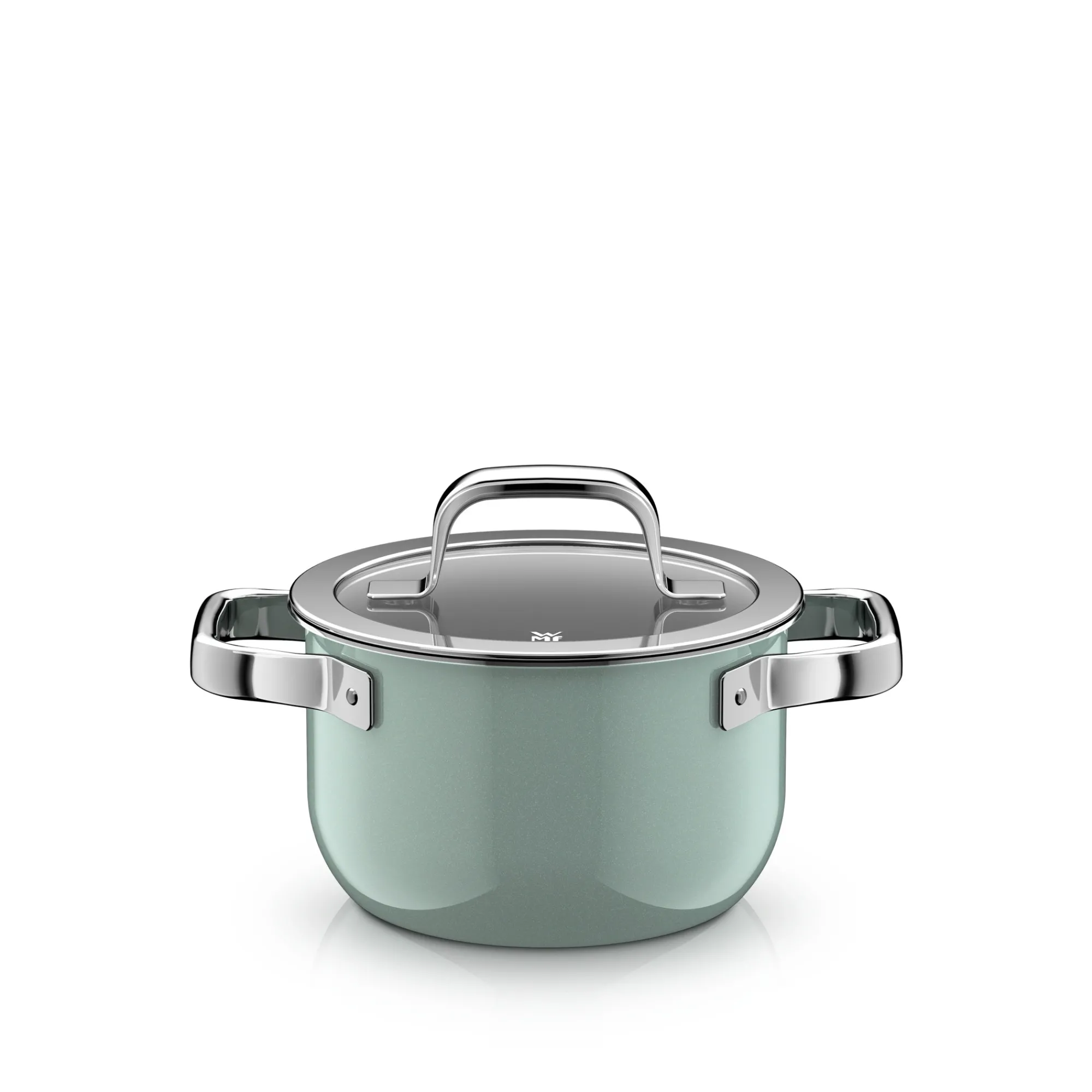 WMF Fusiontec Mineral Pro, Topf-Set, 4-teilig, Eucalyptus Haze| Topfsets