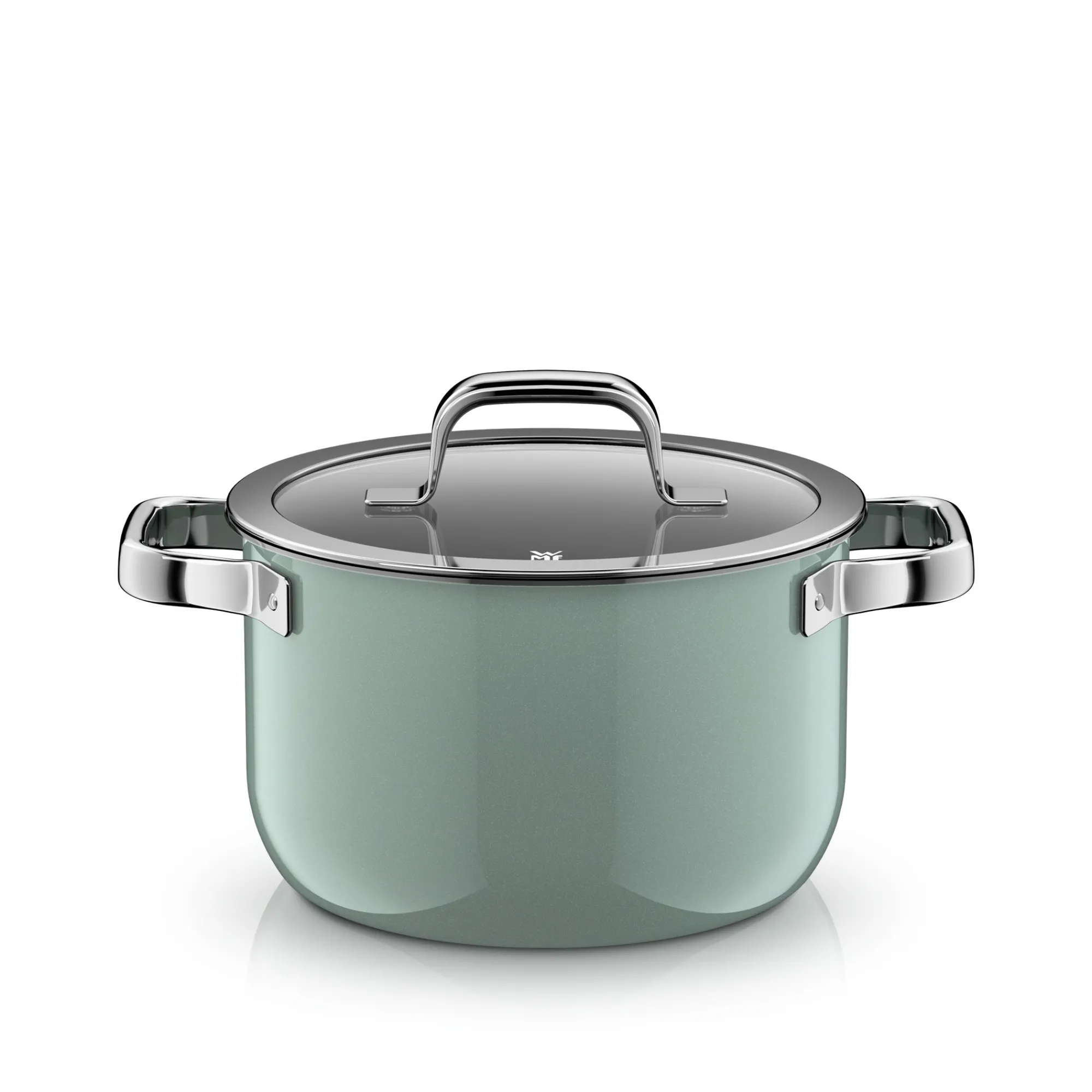 WMF Fusiontec Mineral Pro, Topf-Set, 4-teilig, Eucalyptus Haze| Topfsets