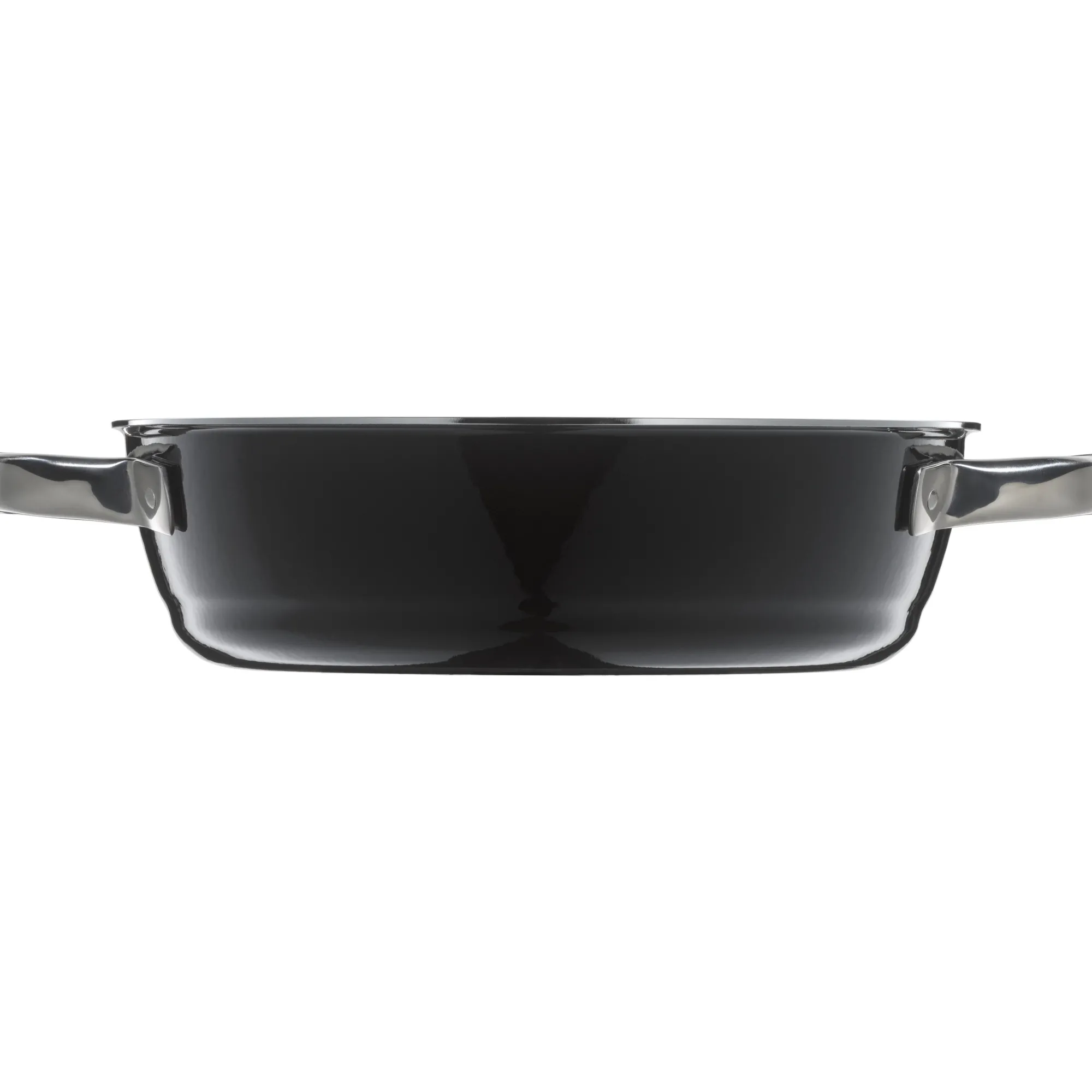 WMF Fusiontec Mineral Schmorpfanne mit Glasdeckel, 24 cm, Black| Schmorpfannen|Pfannen Mit Deckel