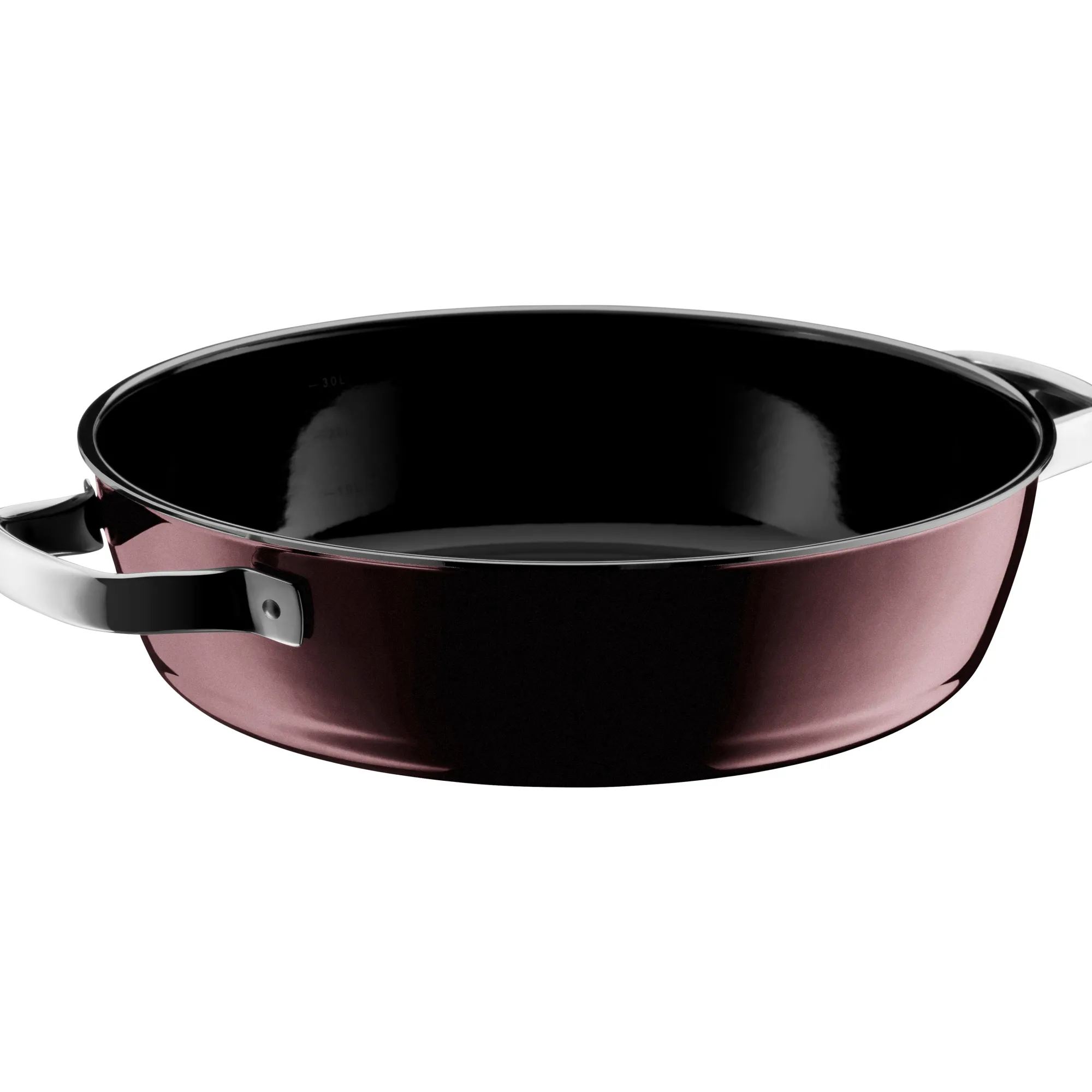 WMF Fusiontec Mineral Schmorpfanne mit Glasdeckel, 24 cm, Rose Quartz| Schmorpfannen|Pfannen Mit Deckel