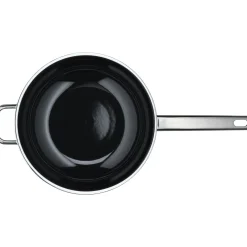 WMF Fusiontec Mineral Wok mit Glasdeckel, 28 cm, Rose Quartz| Woks