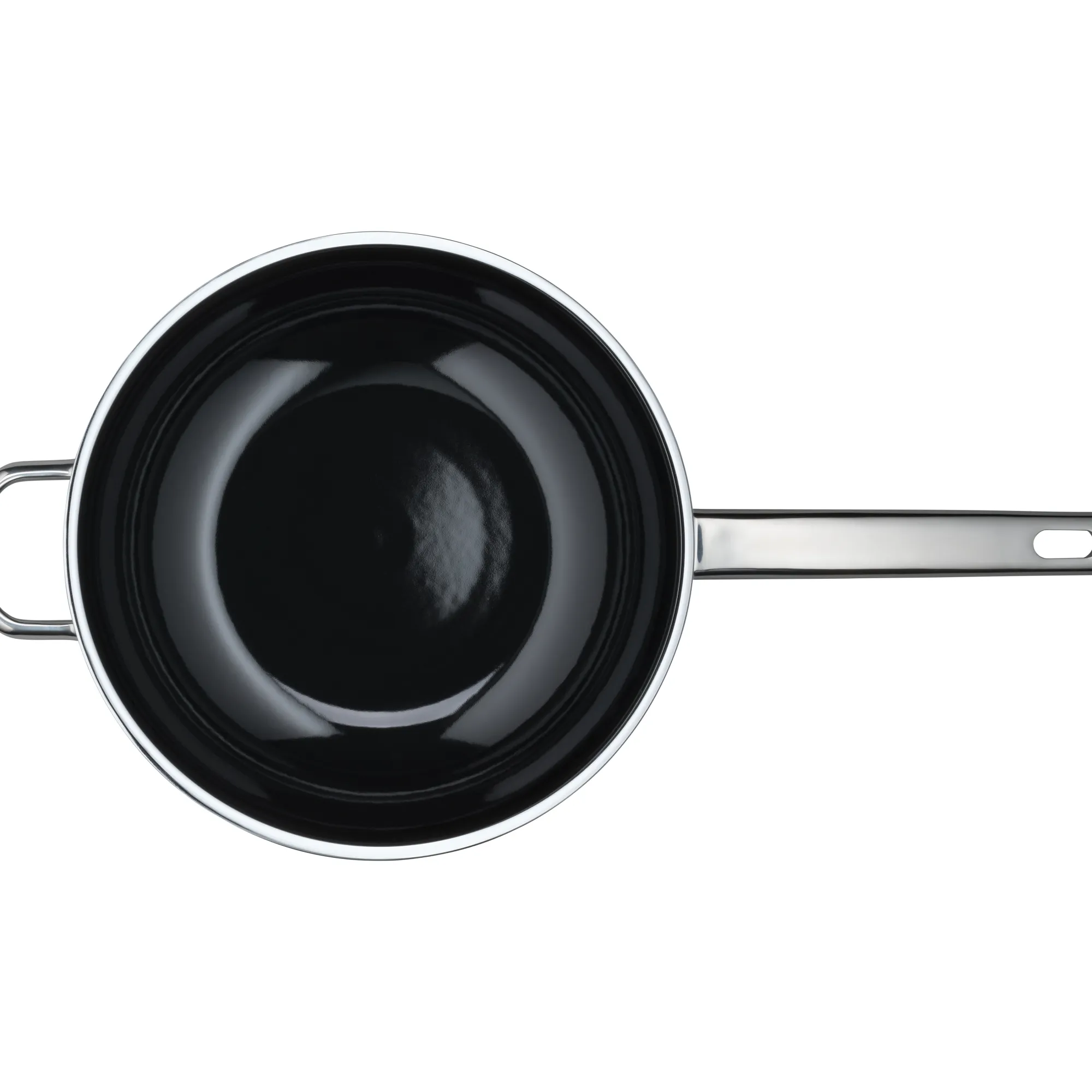 WMF Fusiontec Mineral Wok mit Glasdeckel, 28 cm, Rose Quartz| Woks
