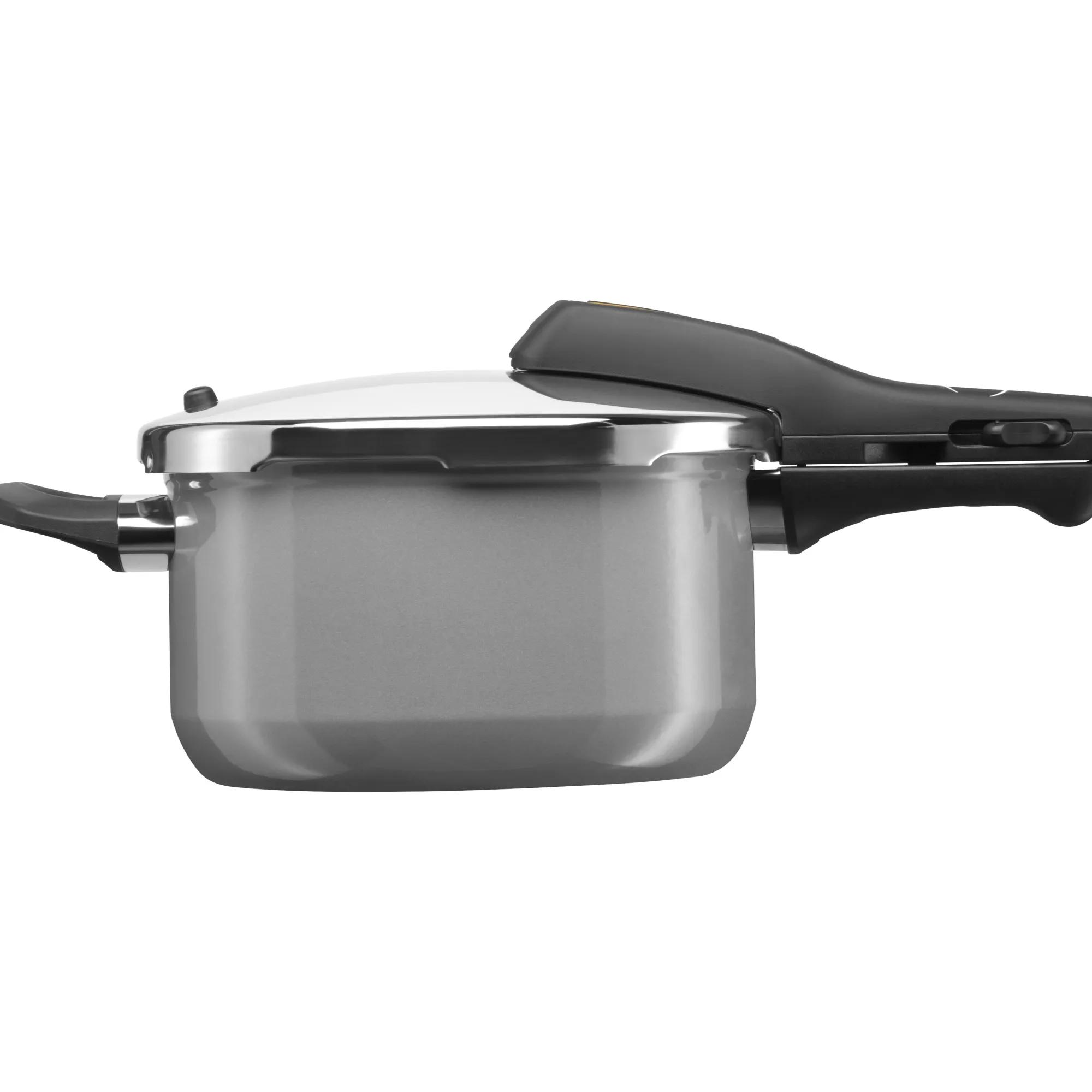 WMF Fusiontec Perfect Schnellkochtopf, 22 cm, 4,5 l Platinum| Schnellkochtöpfe|Induktionstöpfe