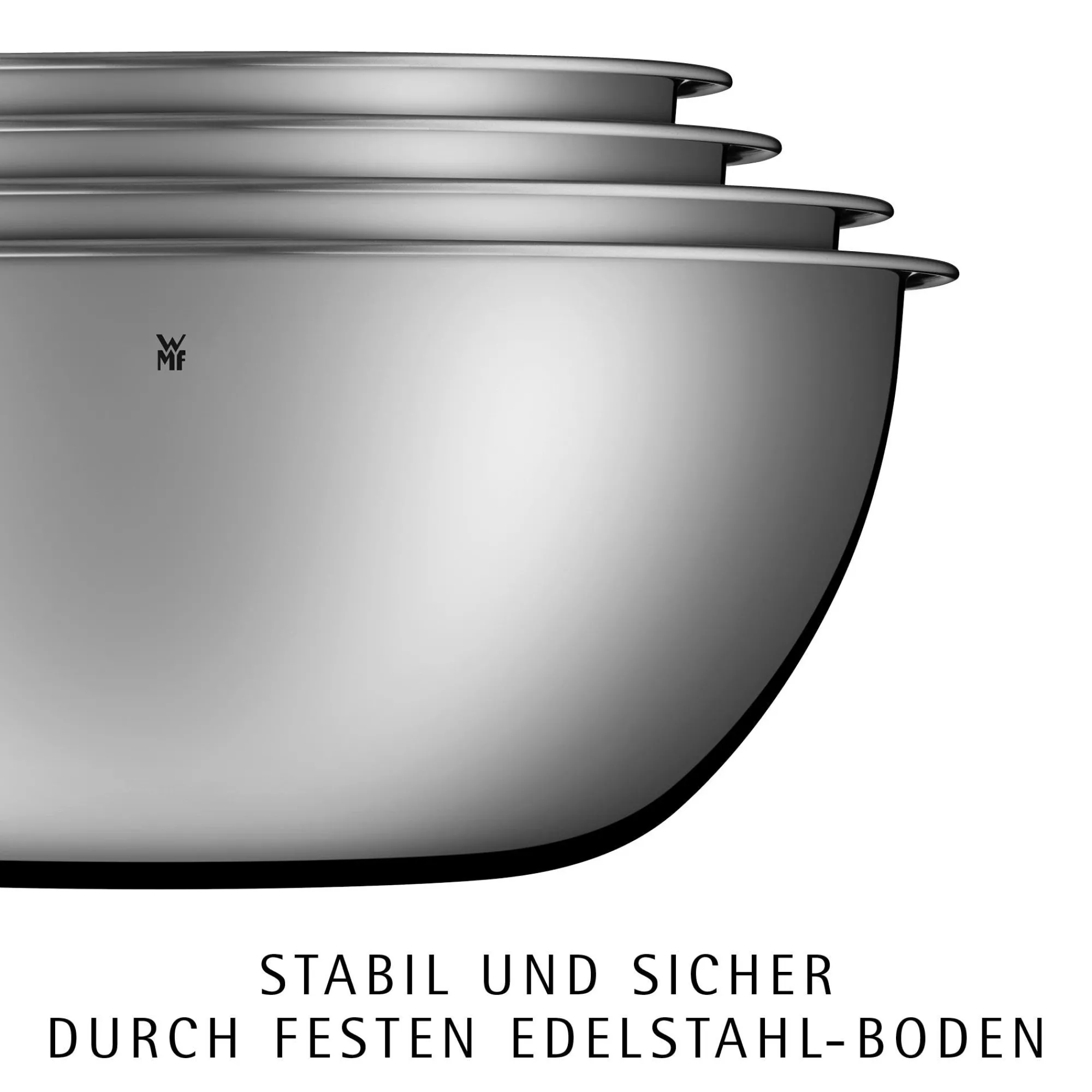 WMF Gourmet Küchenschüssel-Set, 4-teilig| Schüsseln