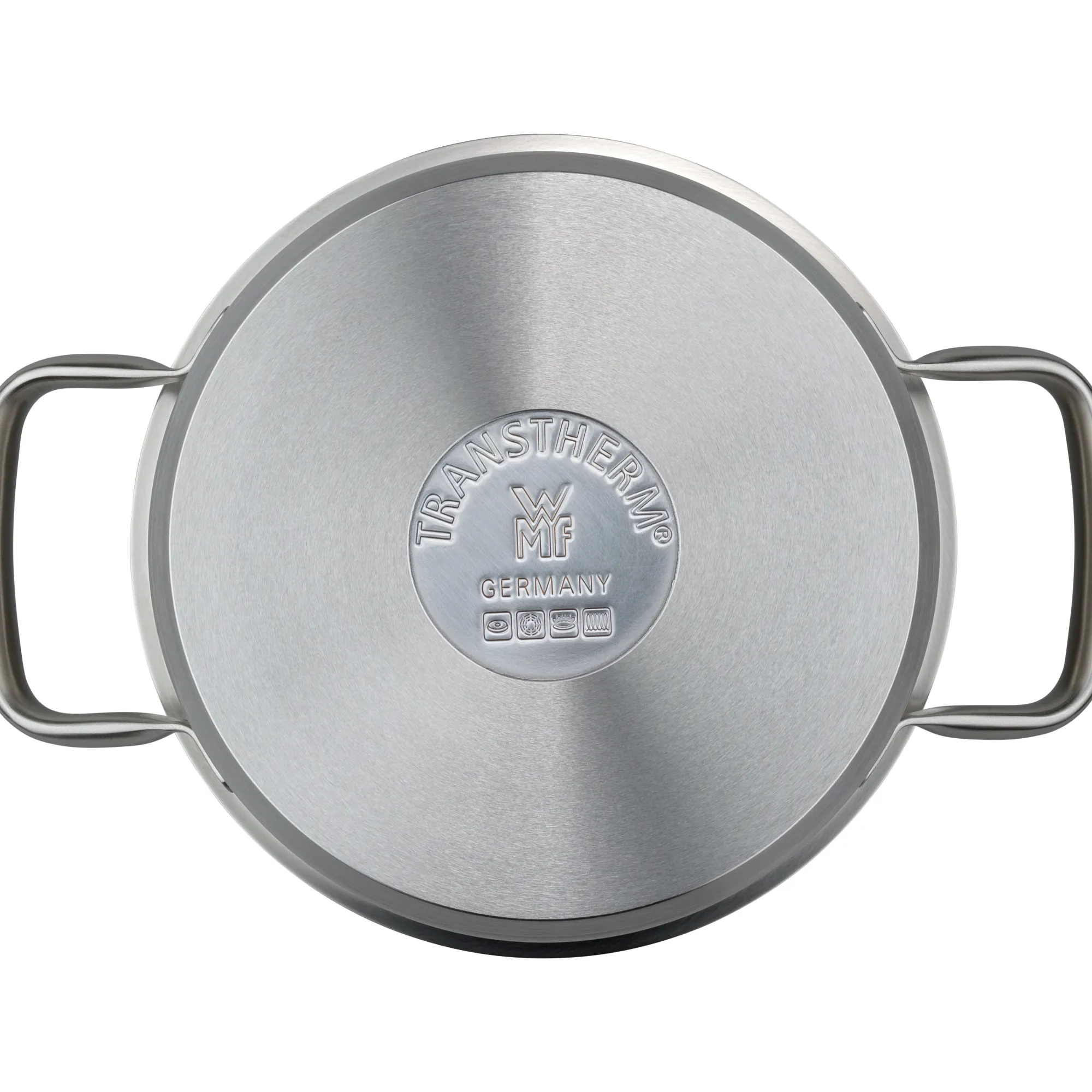 WMF Gourmet Plus Bratentopf mit Deckel, 20 cm| Induktionstöpfe