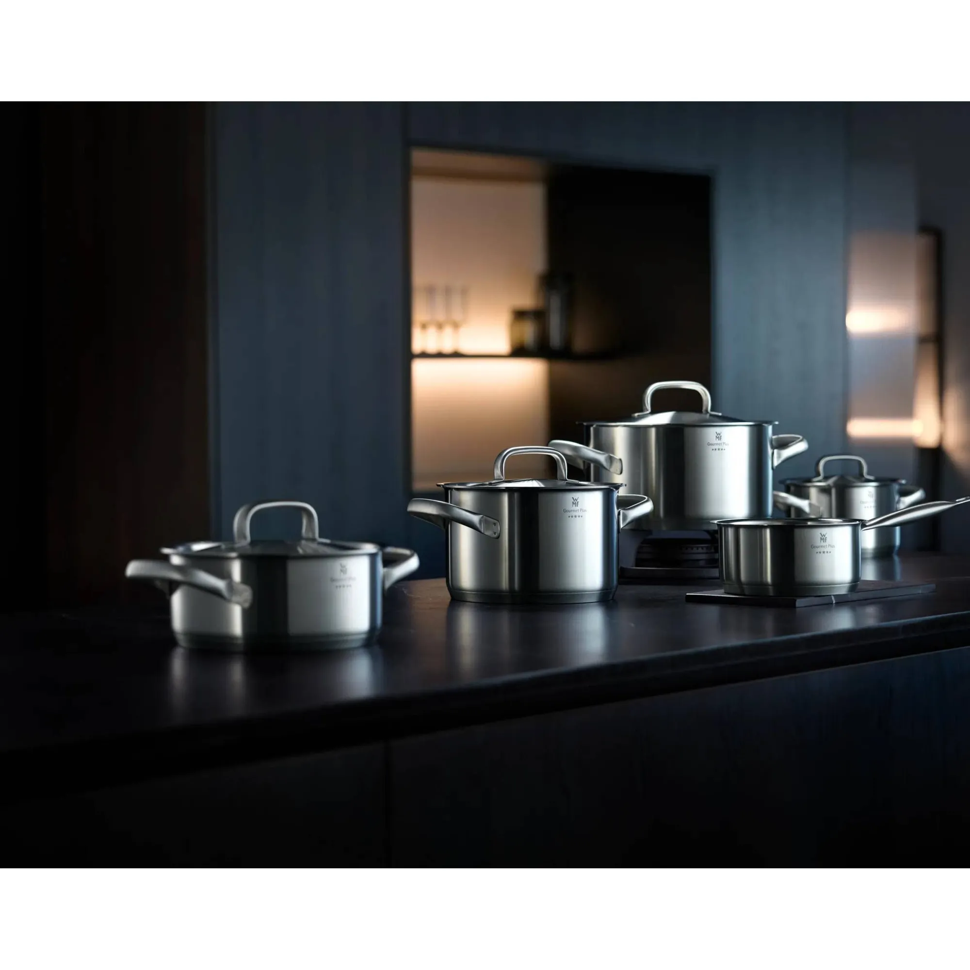 WMF Gourmet Plus Stielkasserolle, 16 cm| Stielkasserollen