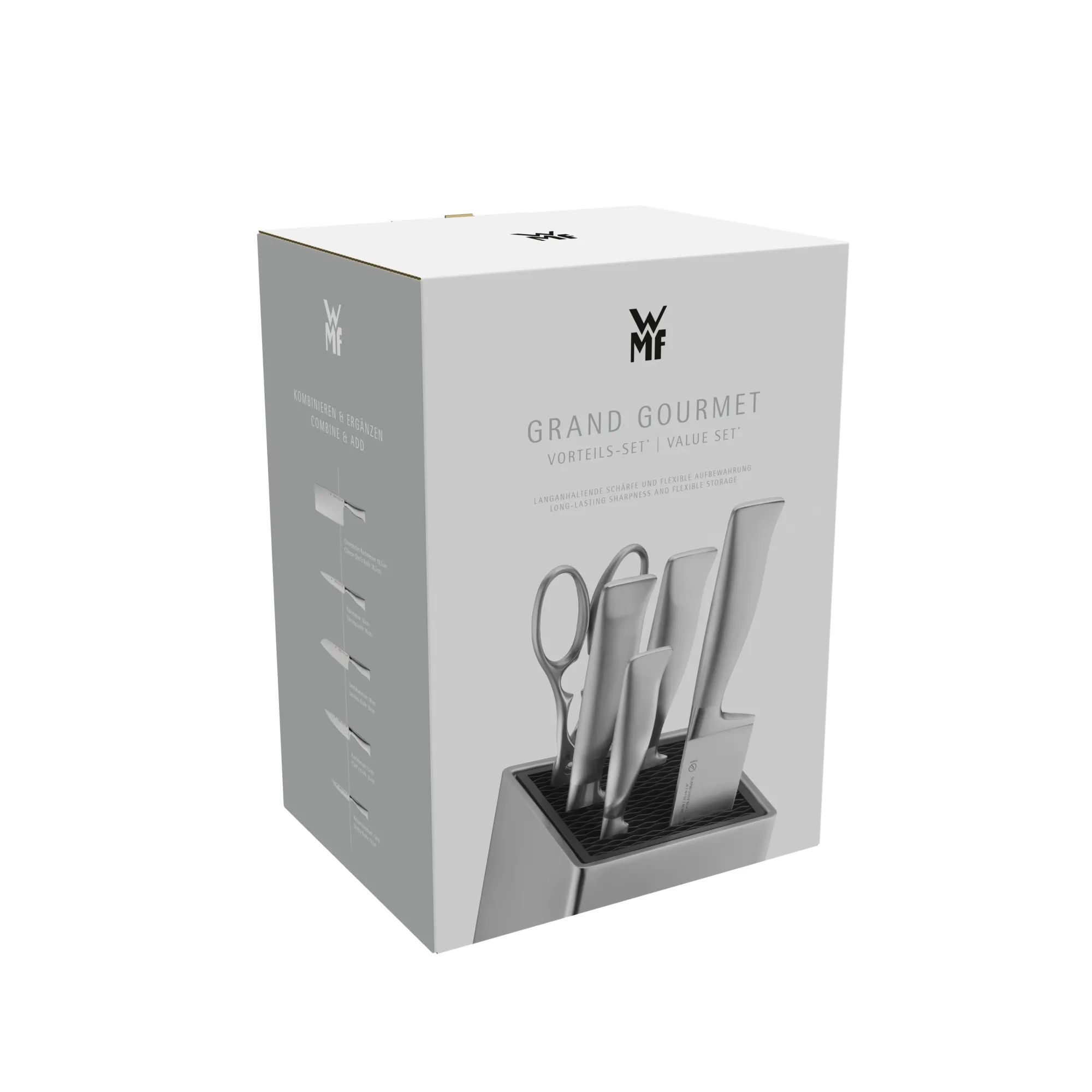 WMF Grand Gourmet Messer-Vorteils-Set* mit FlexTec Messerblock, 6-teilig| Messerblöcke|Messersets