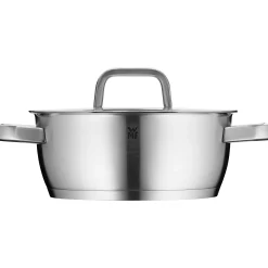 WMF Iconic Bratentopf mit Deckel, 22 cm| Bratentöpfe
