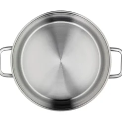 WMF Iconic Bräter mit Dampfgareinsatz, 28 cm| Bräter & Schmortöpfe