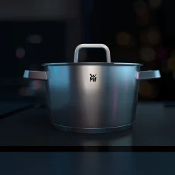 WMF Iconic Kochtopf mit Deckel, 22 cm| Kochtöpfe|Induktionstöpfe