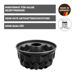 WMF KAISER Inspiration Mini Bundform, geometrisch, 17 cm| Backformen