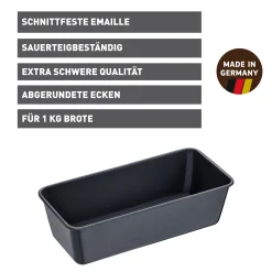 WMF KAISER La Forme Plus Brotbackform, 30 cm| Backformen