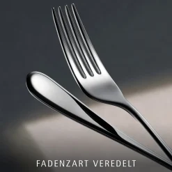 WMF Kent Plus Besteck-Set, 30-teilig, Cromargan protect®| Besteck-Sets