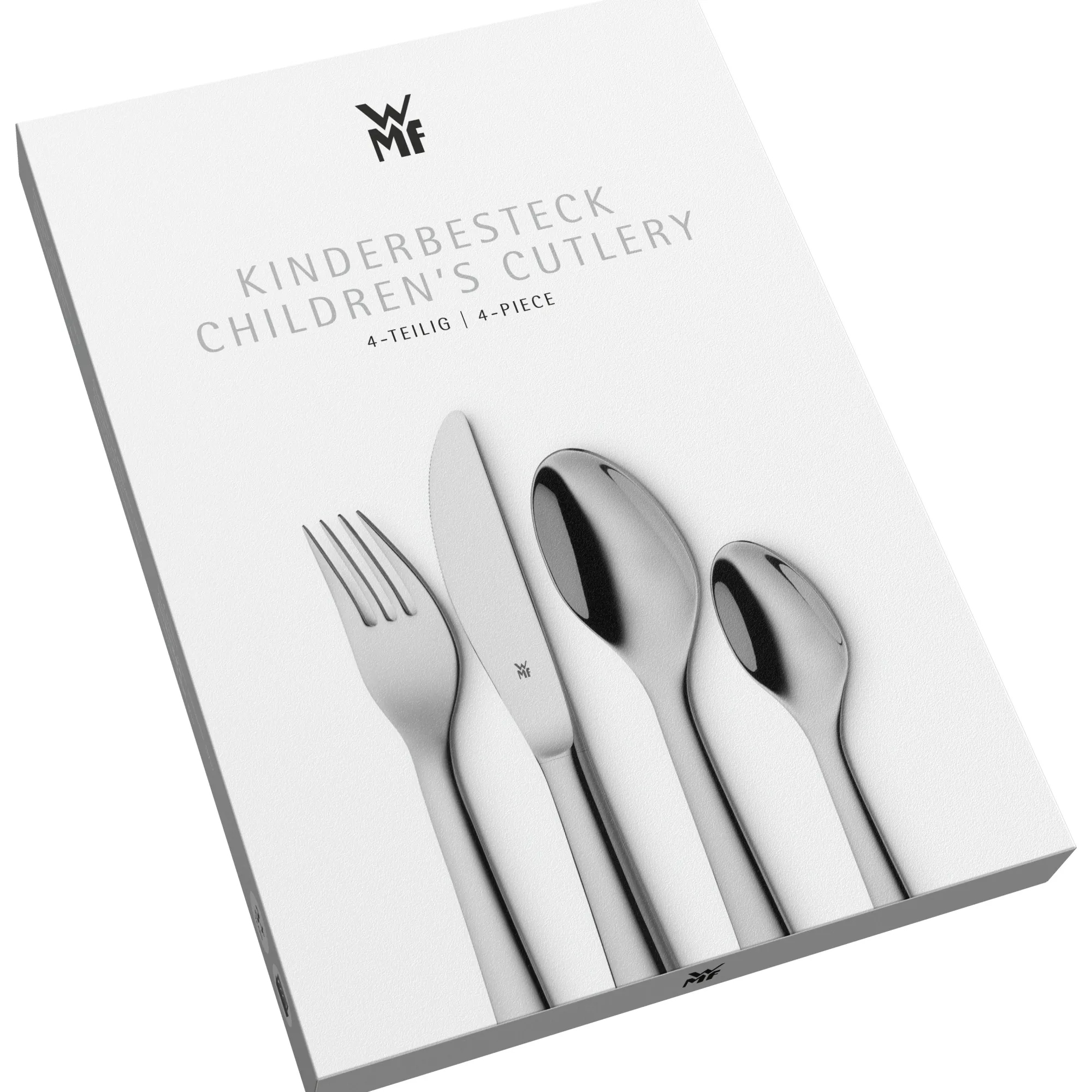 WMF Kinderbesteck-Set First Lyric, 4-teilig|Kinder Kinderbestecke|Besteck-Sets
