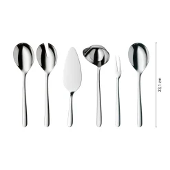WMF Kult Plus Besteck-Set, 66-teilig, Cromargan protect®| Besteck-Sets