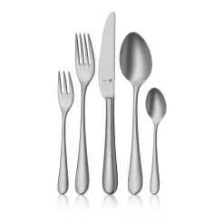 WMF Merit Besteck-Set, 66-teilig, Cromargan protect®, sandgestrahlt| Besteck-Sets
