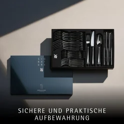 WMF Merit Besteck-Set, 30-teilig, Cromargan protect®| Besteck-Sets