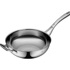 WMF Multiply Wok mit Edelstahldeckel, 28 cm| Woks|Pfannen Mit Deckel