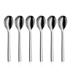 WMF Nuova Kaffeebecherlöffel-Set, 6-teilig| Löffel