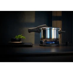 WMF Perfect One Pot Schnellkochtopf mit Dampfgareinsatz, 22 cm, 6,5 Liter| Schnellkochtöpfe|Induktionstöpfe